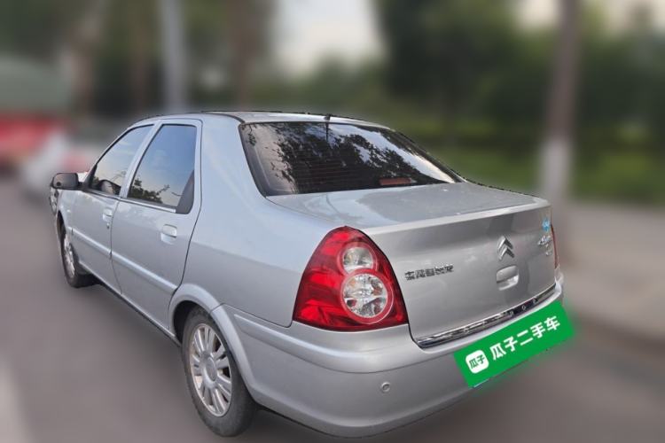 Used Citroen Elysee 2012 Sedan 1.6L Manual Tech Model CNG Rear Left 45 Deg