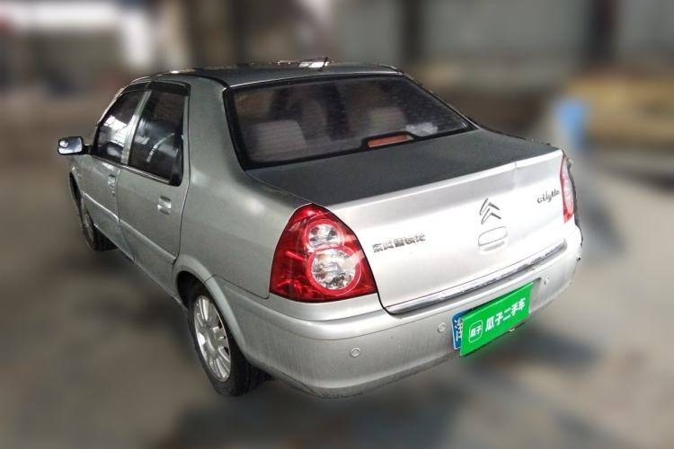 Used Citroen Elysee 2012 Sedan 1.6L Manual Tech Model Rear Left 45 Deg