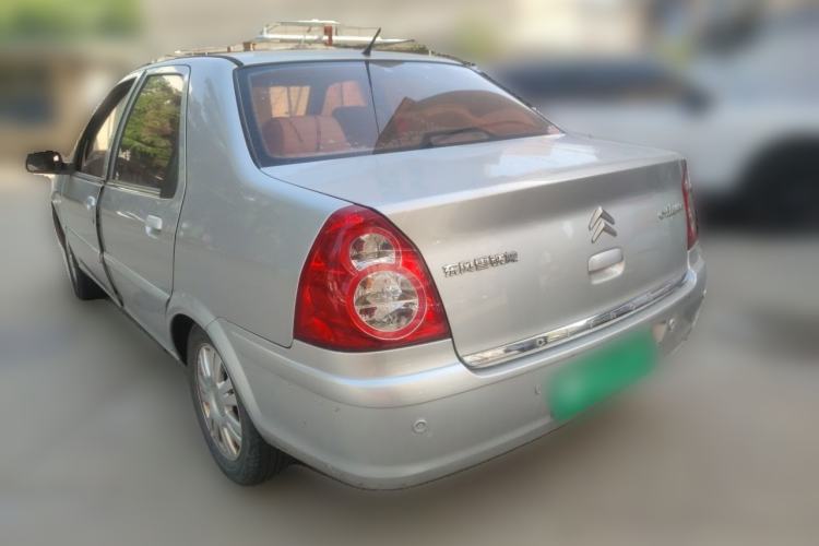 Used Citroen Elysee 2012 Sedan 1.6L Manual Tech Model CNG Rear Left 45 Deg