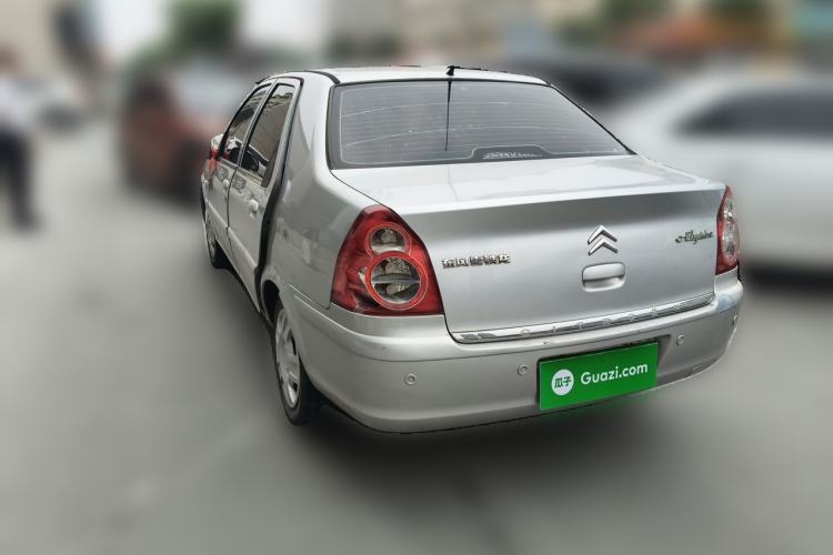 Used Citroen Elysee 2012 Sedan 1.6L Manual Tech Model CNG Rear Left 45 Deg