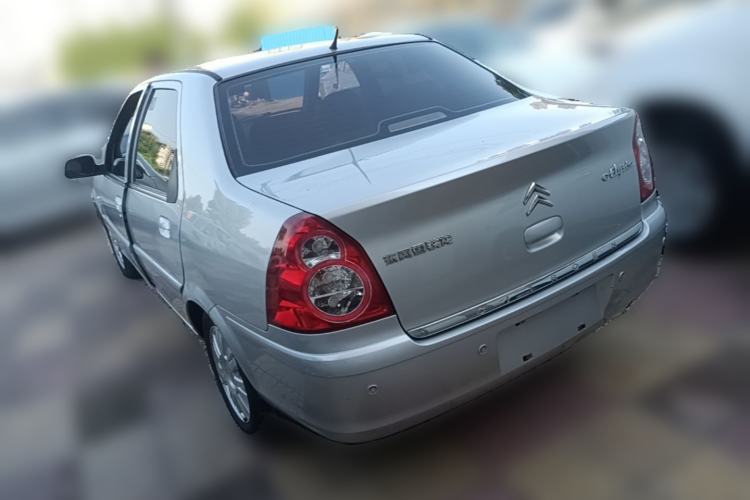 Used Citroen Elysee 2012 Sedan 1.6L Manual Tech Model CNG Rear Left 45 Deg