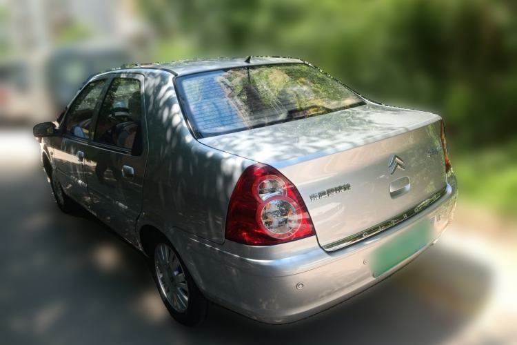 Used Citroen Elysee 2012 Sedan 1.6L Manual Tech Model CNG Rear Left 45 Deg