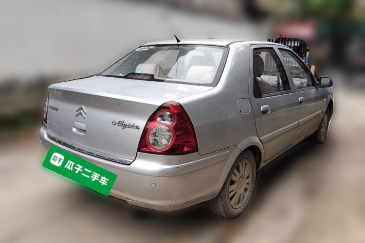 Used Citroen Elysee 2012 Sedan 1.6L Manual Tech Model CNG Rear Right 45 Deg