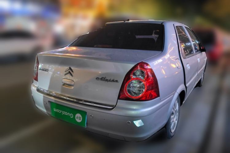 Used Citroen Elysee 2012 Sedan 1.6L Manual Tech Model CNG Rear Right 45 Deg