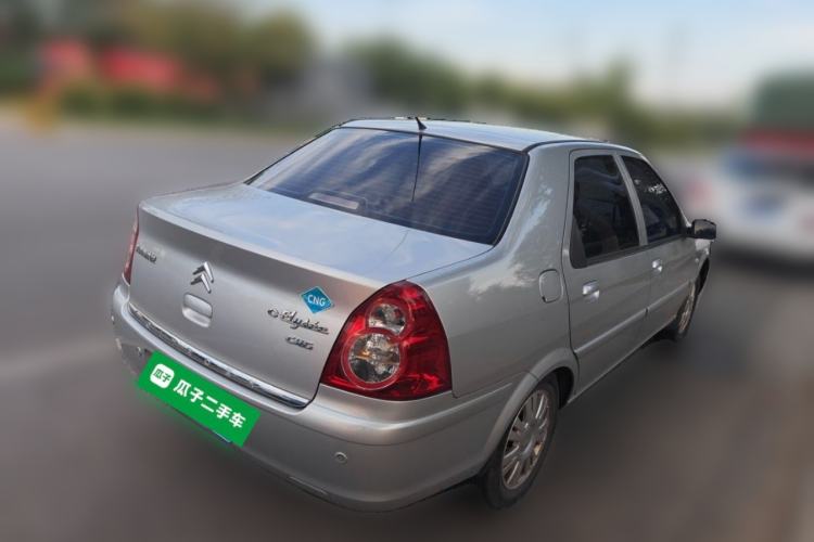 Used Citroen Elysee 2012 Sedan 1.6L Manual Tech Model CNG Rear Right 45 Deg