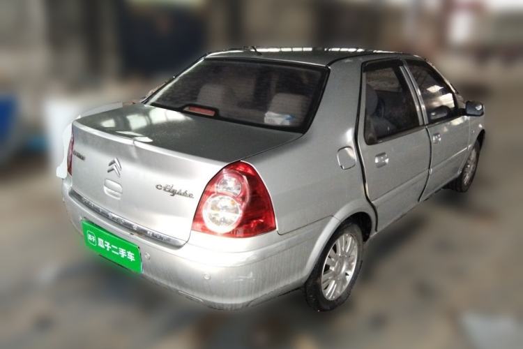 Used Citroen Elysee 2012 Sedan 1.6L Manual Tech Model Rear Right 45 Deg