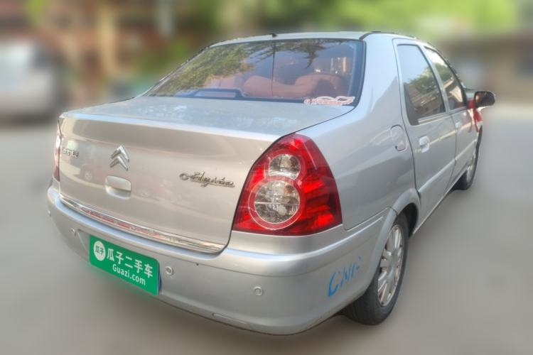 Used Citroen Elysee 2012 Sedan 1.6L Manual Tech Model CNG Rear Right 45 Deg
