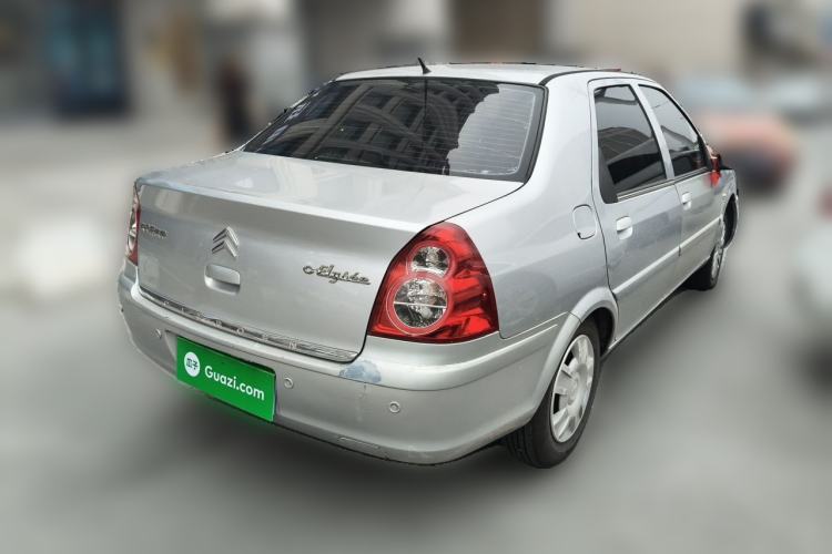 Used Citroen Elysee 2012 Sedan 1.6L Manual Tech Model CNG Rear Right 45 Deg