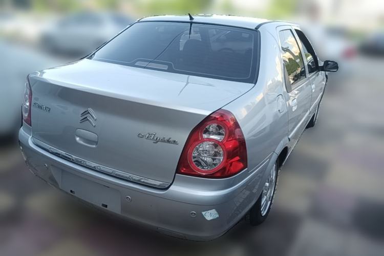 Used Citroen Elysee 2012 Sedan 1.6L Manual Tech Model CNG Rear Right 45 Deg