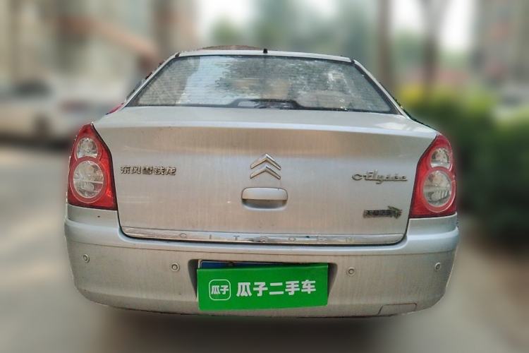 Used Citroen Elysee 2012 Sedan 1.6L Manual Tech Model CNG Rear
