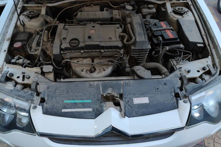 Used Citroen Elysee 2012 Sedan 1.6L Manual Tech Model CNG Engine Bay