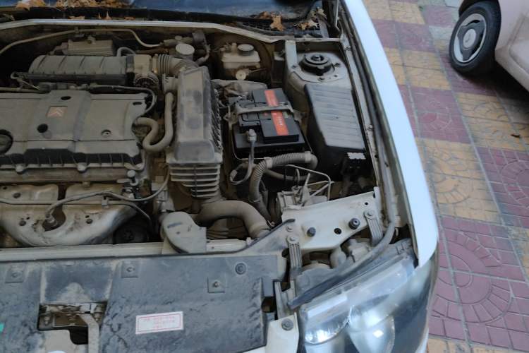 Used Citroen Elysee 2012 Sedan 1.6L Manual Tech Model CNG Engine Bay Left