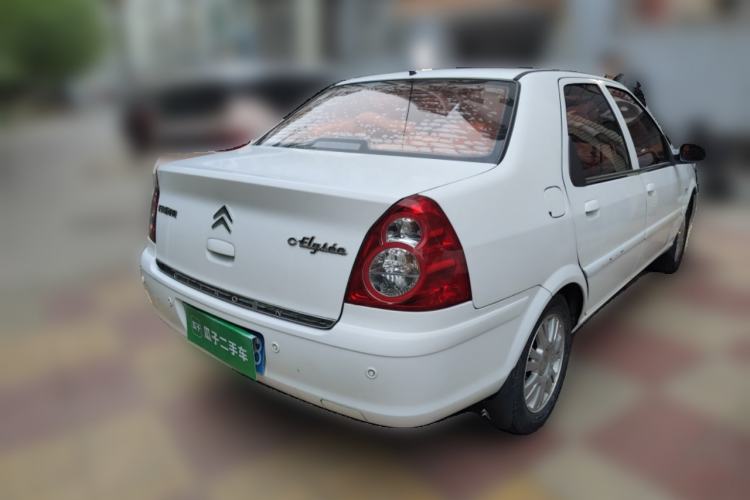 Used Citroen Elysee 2012 Sedan 1.6L Manual Tech Model CNG Rear Right 45 Deg