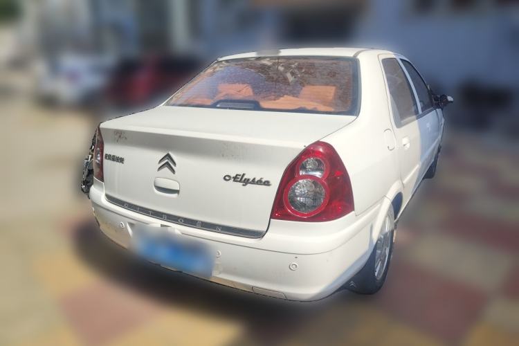 Used Citroen Elysee 2012 Sedan 1.6L Manual Tech Model CNG Rear Right 45 Deg