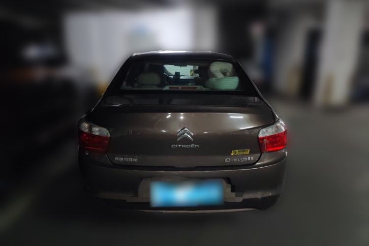 Used Citroen Elysee 2013 Sedan Classic 1.6L Automatic Tech Edition Rear
