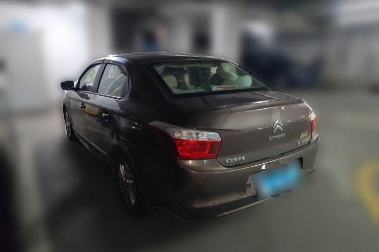 Used Citroen Elysee 2013 Sedan Classic 1.6L Automatic Tech Edition Rear Left 45 Deg