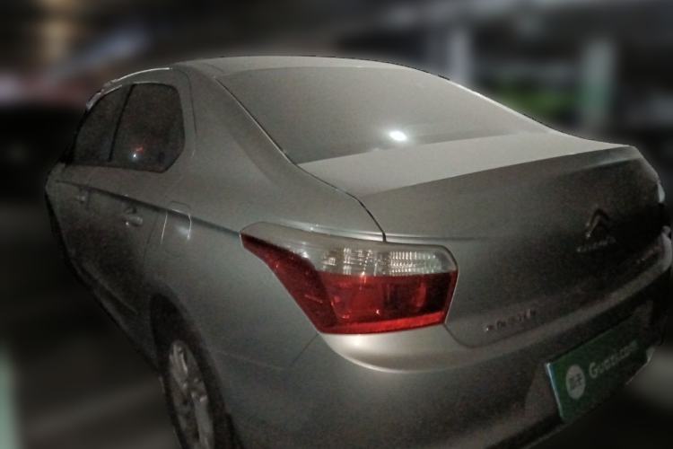 Used Citroen Elysee 2013 Sedan Classic 1.6L Manual Luxury Model with Sunroof Rear Left 45 Deg