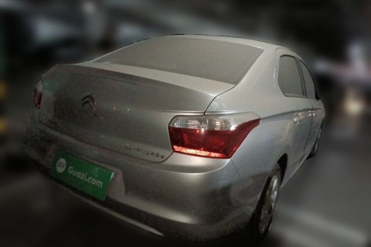 Used Citroen Elysee 2013 Sedan Classic 1.6L Manual Luxury Model with Sunroof Rear Right 45 Deg