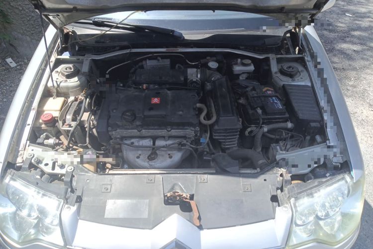 Used Citroen Elysee 2013 Sedan Classic 1.6L Manual Tech Model CNG Engine Bay
