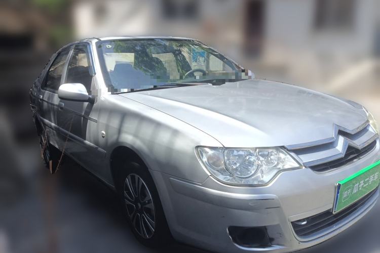 Used Citroen Elysee 2013 Sedan Classic 1.6L Manual Tech Model CNG Front Right 45 Deg
