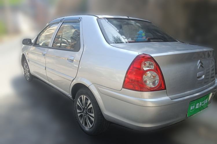 Used Citroen Elysee 2013 Sedan Classic 1.6L Manual Tech Model CNG Rear Left 45 Deg