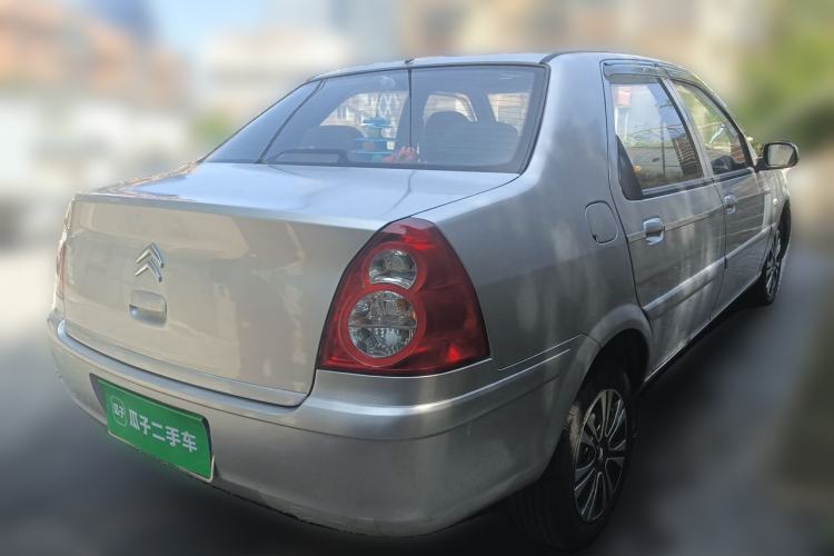 Used Citroen Elysee 2013 Sedan Classic 1.6L Manual Tech Model CNG Rear Right 45 Deg
