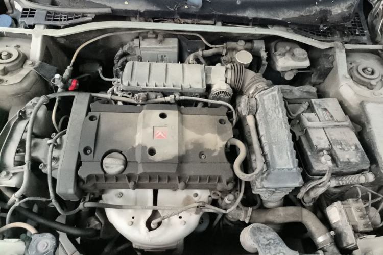 Used Citroen Elysee 2013 Sedan Classic 1.6L Manual Tech Model CNG Engine Bay