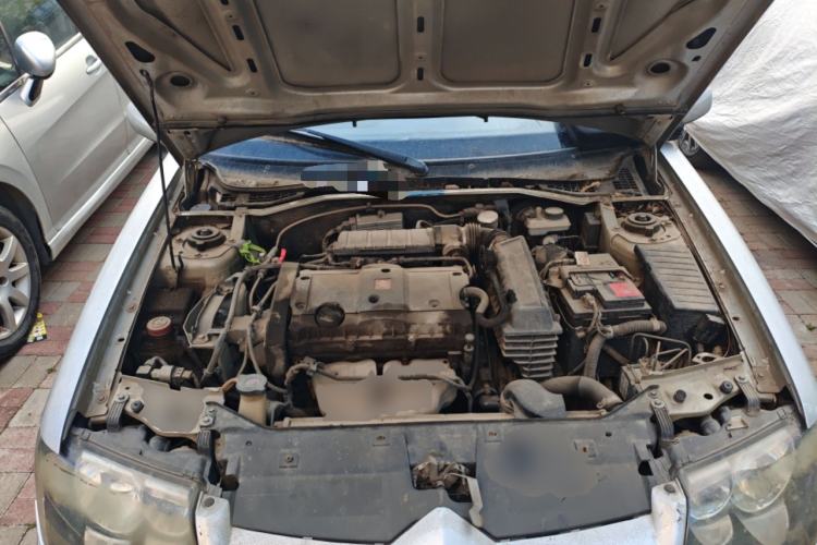 Used Citroen Elysee 2013 Sedan Classic 1.6L Manual Tech Model CNG Engine Bay