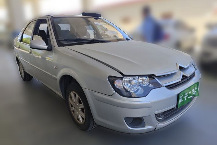 Used Citroen Elysee 2013 Sedan Classic 1.6L Manual Tech Model CNG Front Right 45 Deg