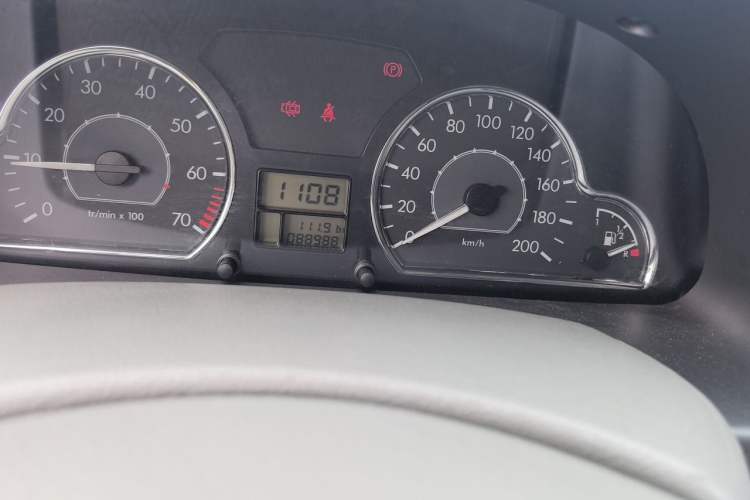Used Citroen Elysee 2013 Sedan Classic 1.6L Manual Tech Edition Odometer Close Up