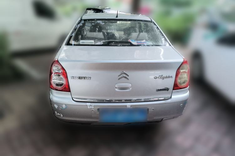 Used Citroen Elysee 2013 Sedan Classic 1.6L Manual Tech Model CNG Rear