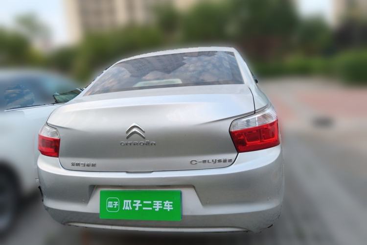 Used Citroen Elysee 2013 Sedan Classic 1.6L Manual Luxury Model with Sunroof Rear