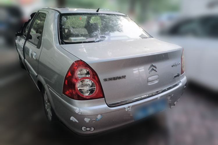 Used Citroen Elysee 2013 Sedan Classic 1.6L Manual Tech Model CNG Rear Left 45 Deg