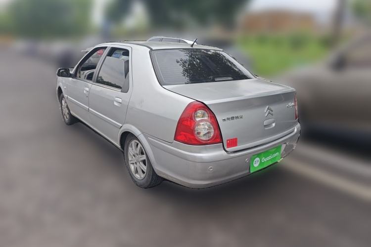 Used Citroen Elysee 2013 Sedan Classic 1.6L Manual Tech Model CNG Rear Left 45 Deg