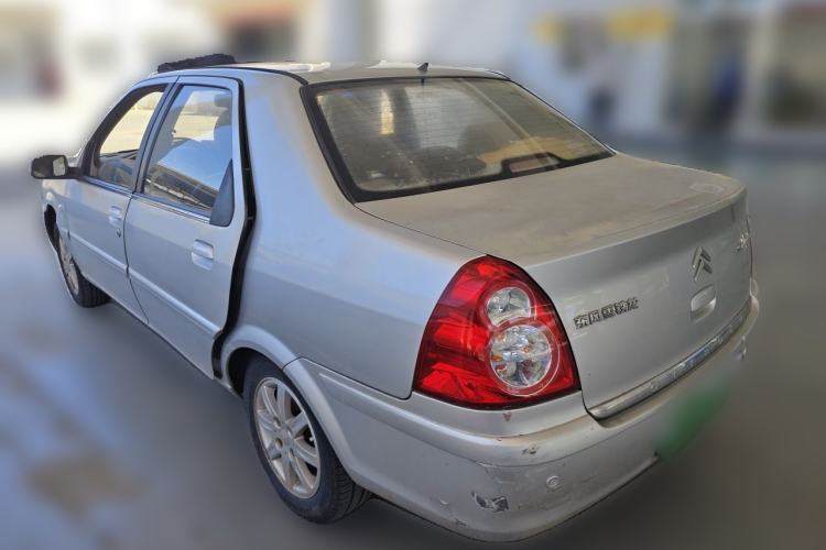 Used Citroen Elysee 2013 Sedan Classic 1.6L Manual Tech Model CNG Rear Left 45 Deg