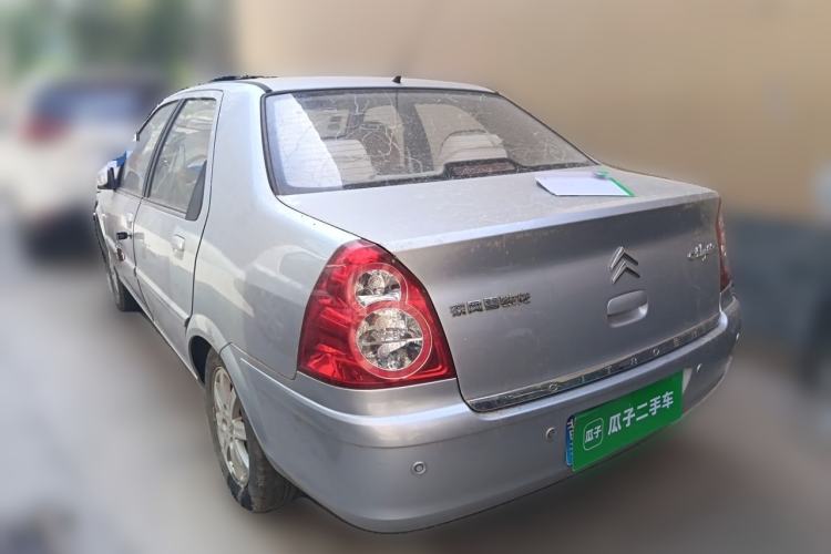 Used Citroen Elysee 2013 Sedan Classic 1.6L Manual Tech Model CNG Rear Left 45 Deg