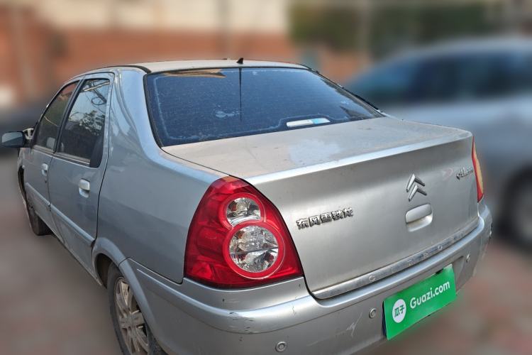 Used Citroen Elysee 2013 Sedan Classic 1.6L Manual Tech Model CNG Rear Left 45 Deg