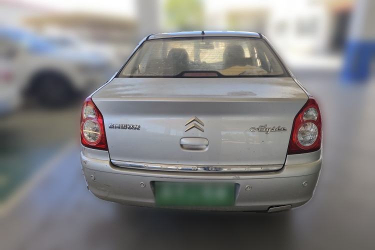 Used Citroen Elysee 2013 Sedan Classic 1.6L Manual Tech Model CNG Rear