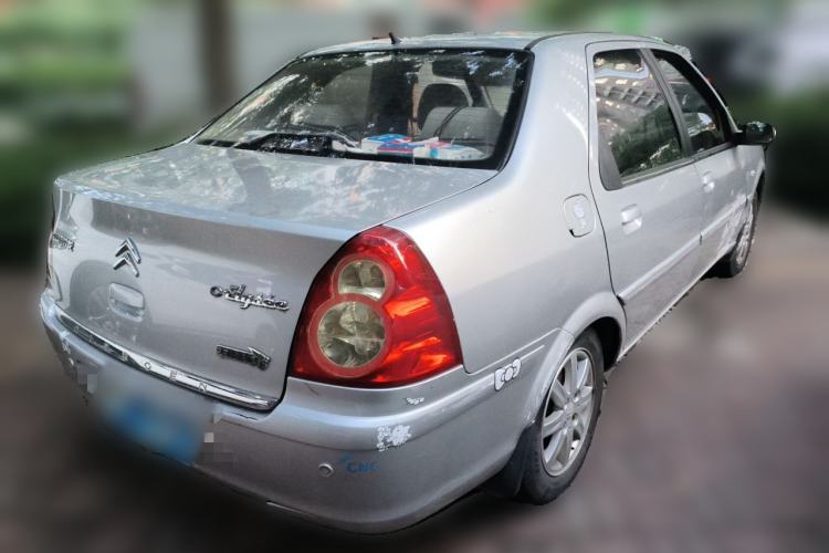 Used Citroen Elysee 2013 Sedan Classic 1.6L Manual Tech Model CNG Rear Right 45 Deg