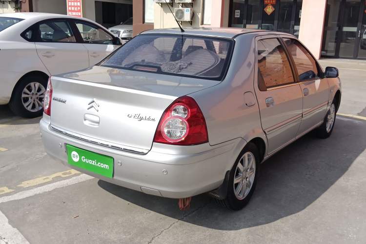 Used Citroen Elysee 2013 Sedan Classic 1.6L Manual Tech Edition Rear Right 45 Deg