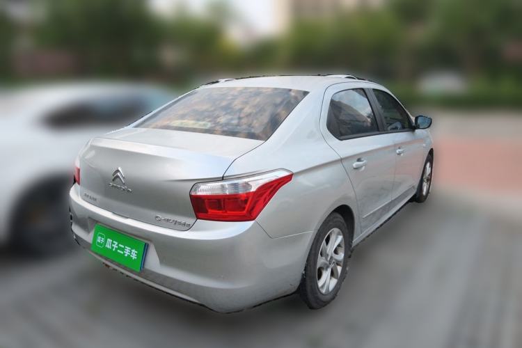 Used Citroen Elysee 2013 Sedan Classic 1.6L Manual Luxury Model with Sunroof Rear Right 45 Deg