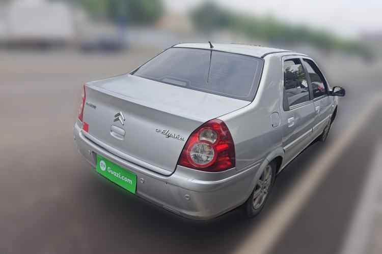 Used Citroen Elysee 2013 Sedan Classic 1.6L Manual Tech Model CNG Rear Right 45 Deg