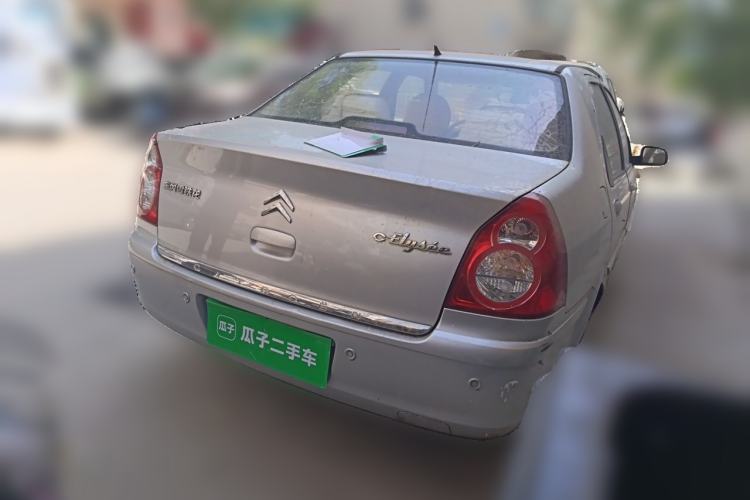 Used Citroen Elysee 2013 Sedan Classic 1.6L Manual Tech Model CNG Rear Right 45 Deg