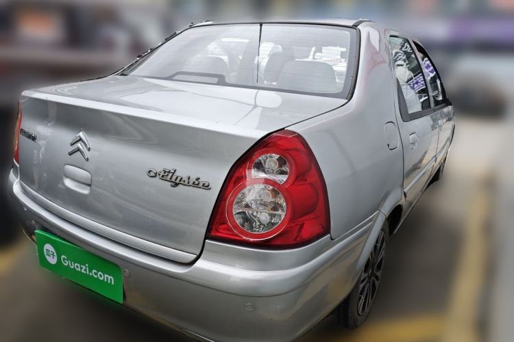 Used Citroen Elysee 2013 Sedan Classic 1.6L Automatic Tech Edition Rear Right 45 Deg