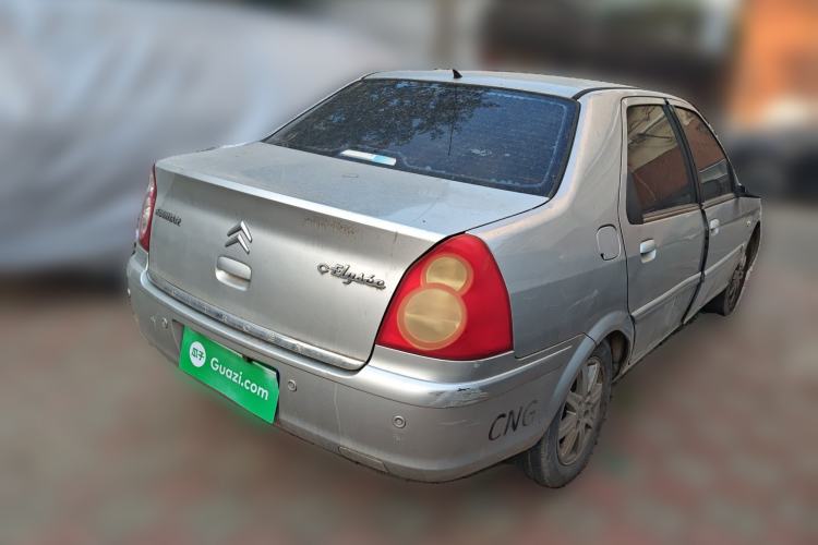 Used Citroen Elysee 2013 Sedan Classic 1.6L Manual Tech Model CNG Rear Right 45 Deg