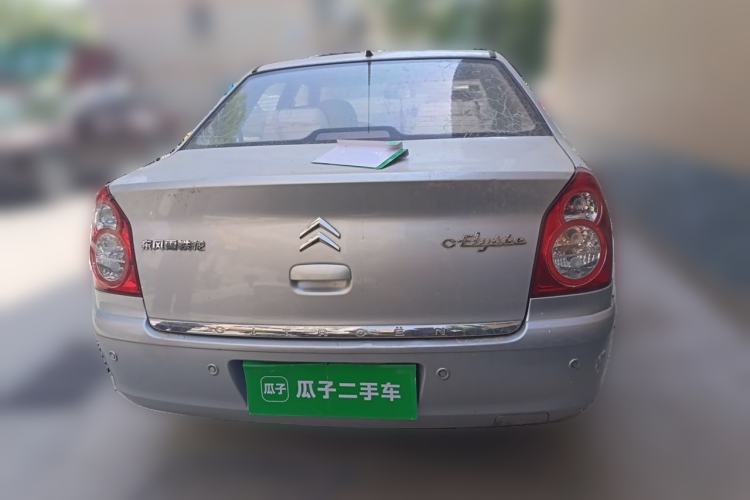 Used Citroen Elysee 2013 Sedan Classic 1.6L Manual Tech Model CNG Rear