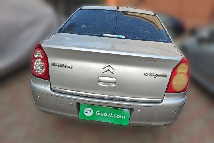 Used Citroen Elysee 2013 Sedan Classic 1.6L Manual Tech Model CNG Rear