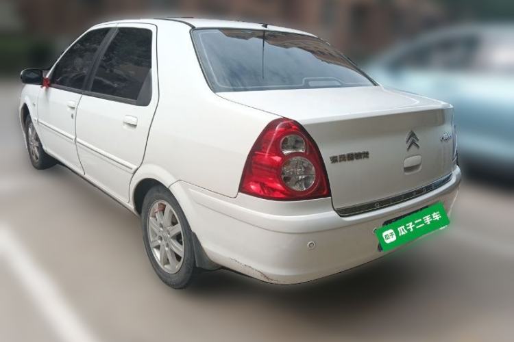 Used Citroen Elysee 2013 Sedan Classic 1.6L Manual Tech Edition Rear Left 45 Deg