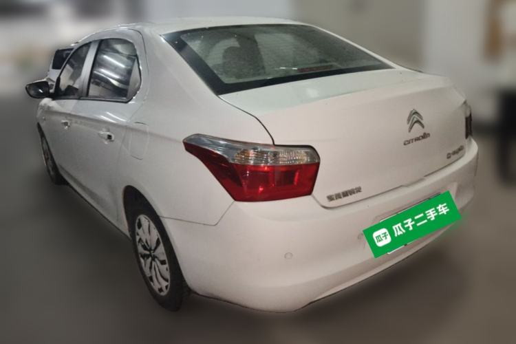 Used Citroen Elysee 2013 Sedan Classic 1.6L Manual Tech Edition Rear Left 45 Deg