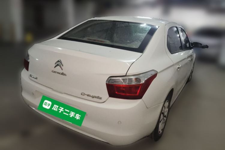 Used Citroen Elysee 2013 Sedan Classic 1.6L Manual Tech Edition Rear Right 45 Deg